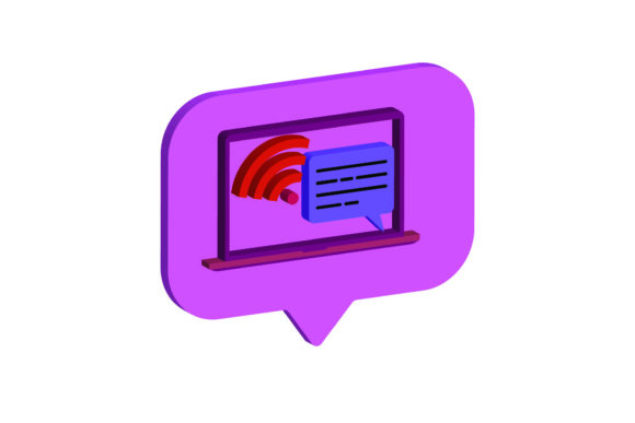 3D Icon Laptop Wifi: A Unique Blend of Design and Functionality