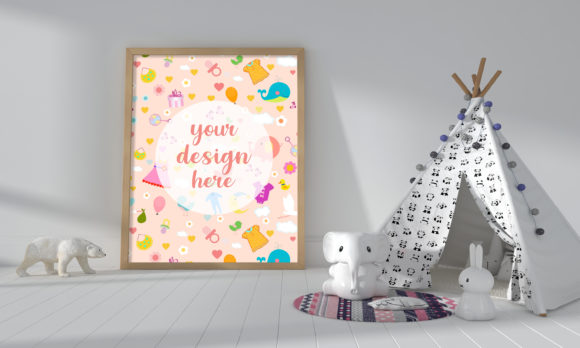 3D Rendering of a Modern Kids' Bedroom: A Creative and Practical Approach