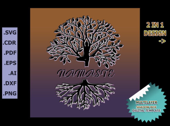 3D Tree of Life Shadowbox Template: A Creative and Meaningful Artistic Tool
