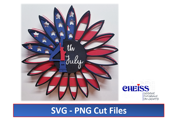 4th of July Sunflower Design SVG: A Versatile Tool for Creative and Professional Workflows