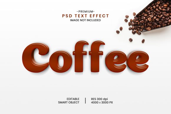 Coffee Editable 3D Text Effect: A Practical Evaluation