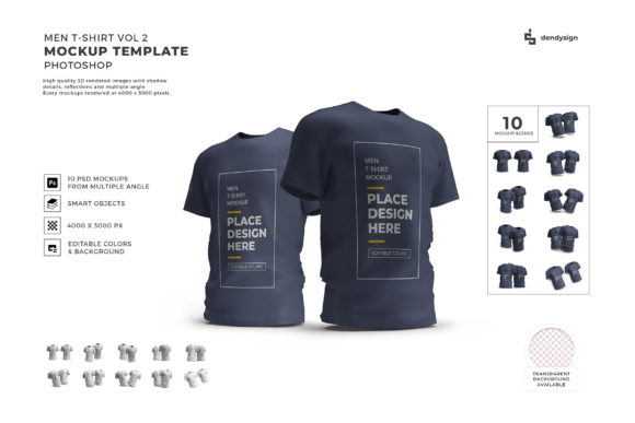 Exploring the Versatility of Men Tshirt 3D Mockup Template Bundle 2