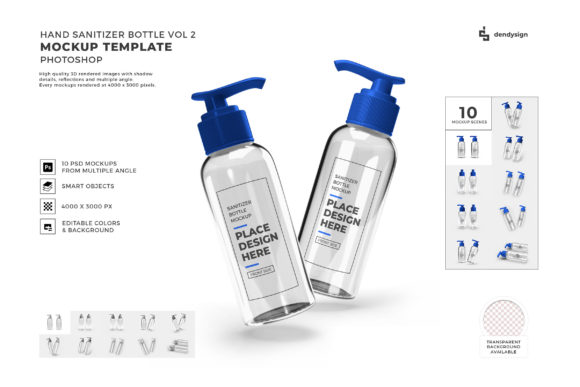 Hand Sanitizer Bottle 3D Mockup Bundle 2: A Practical Guide for Streamlined Visual Marketing