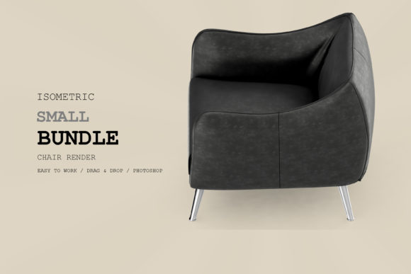 Isometric Armchair 3D Rendering Pack 47: A Practical Tool for Designers, Marketers, and Creatives