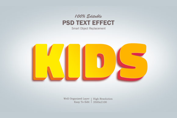 Kids 3D Photoshop Text Effect: A Fun Way to Spark Creativity