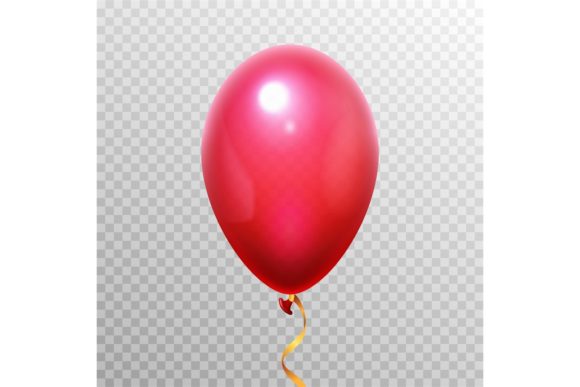 Realistic 3D Red Balloon: A Versatile Tool for Creative and Practical Use