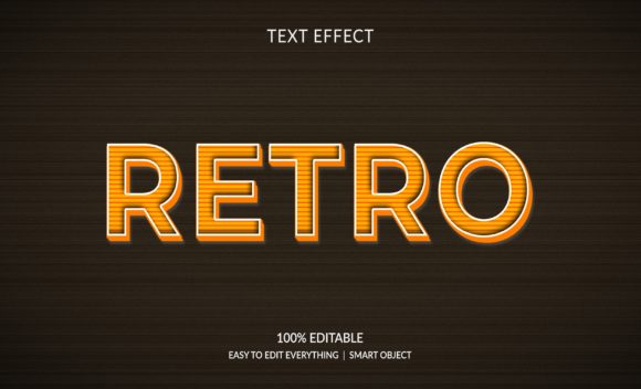 Retro 3d Style Text Effect: A Creative Tool for Designers