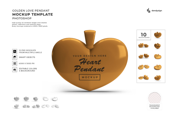 Why the Golden Love Pendant 3D Mockup Bundle Is Reshaping Visual Branding for Creators and Marketers
